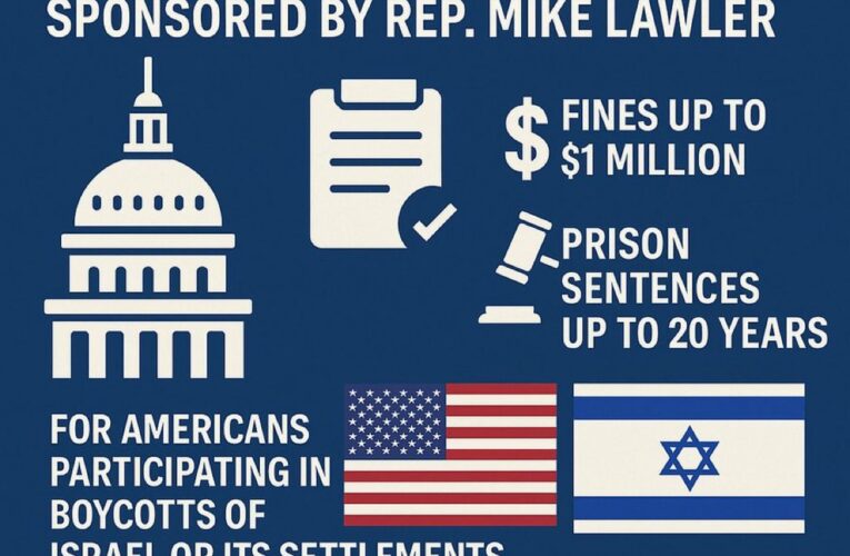 BREAKING: US Congress to ban boycotting İsreal