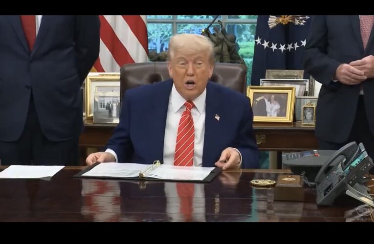 Trump announces a MAJOR trade deal with the UK