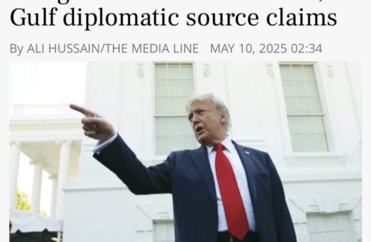 Trump to announce US recognizes Palestinian state!