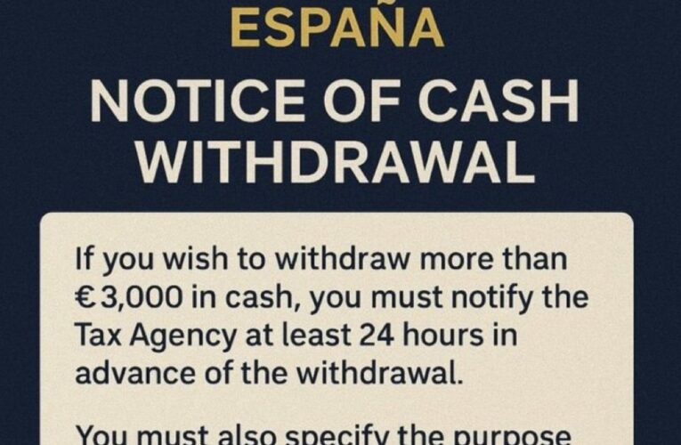 Spain moves towards cashless society