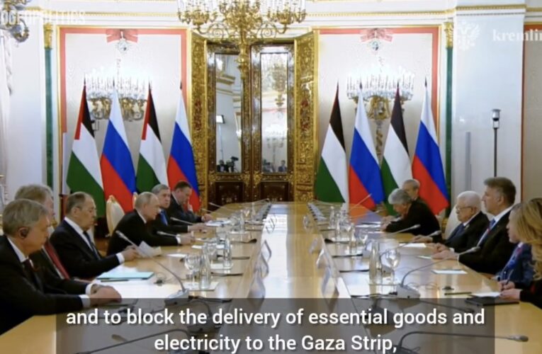 Putin Reaffirms Support for Two-State Solution in Meeting with Palestinian President Abbas