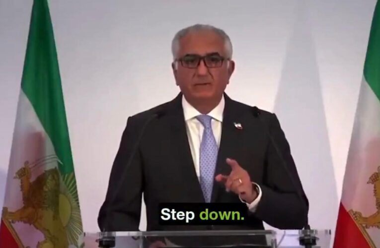 Reza Pahlavi demands regime overthrow in Iran