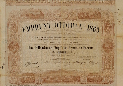 How Ottoman bonds predicted global conflict?