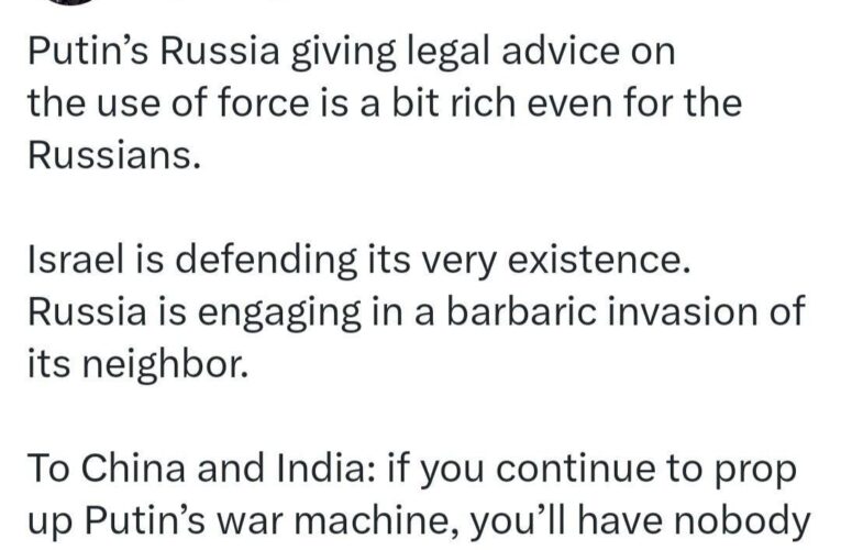 U.S. Senator Graham: “After Iran, China, India and Russia will be next”