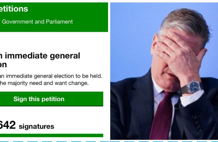 UK:Petition calling for immediate General Election surpasses 100,000 Signatures in 24 Hours