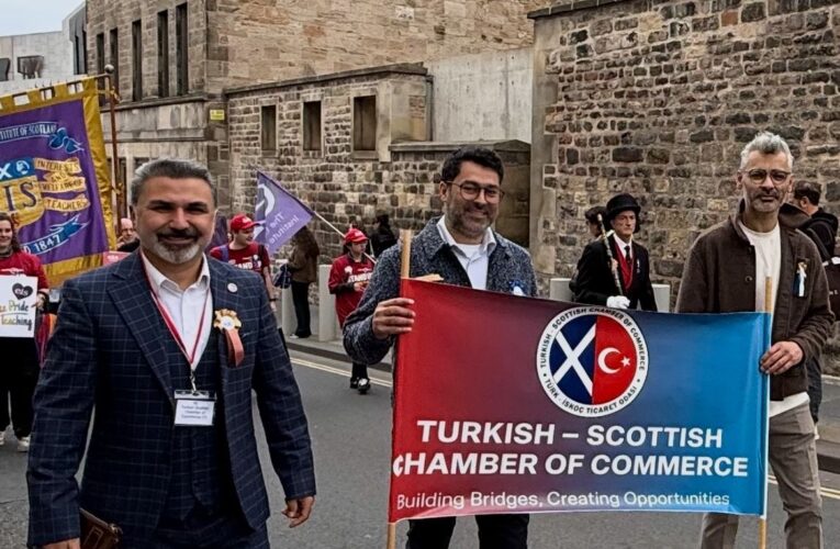 Turkish-Scottish Chamber of Commerce represents Türkiye at Edinburgh’s 900th Anniversary Celebrations