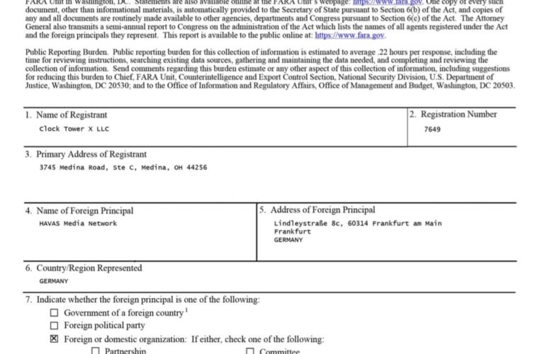 Trump campaign chief Parscale registered as a foreign agent for Israel