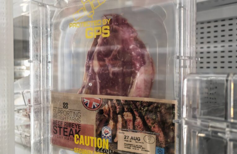 UK supermarkets put steaks in GPS-tagged security boxes amid rising thef