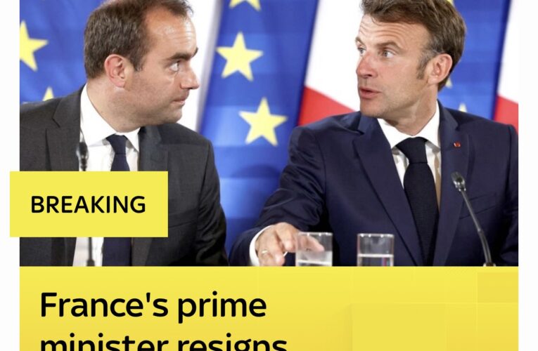 France’s Prime Minister Sébastien Lecornu resigns after less than a month in office
