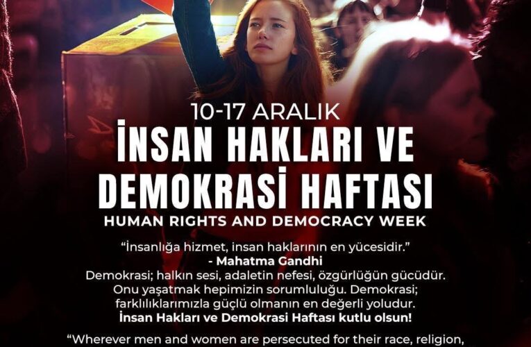 MEANINGFUL MESSAGE FOR HUMAN RIGHTS AND DEMOCRACY WEEK