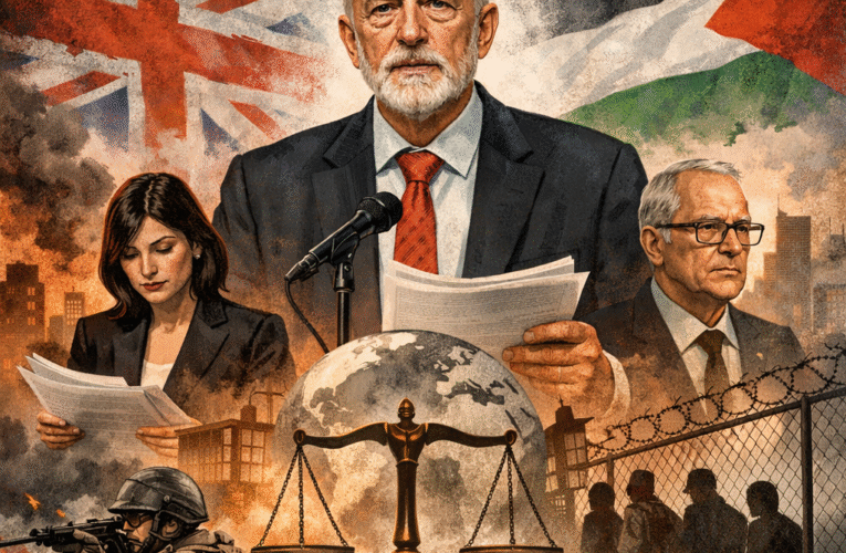 UK ‘complicit’ in Gaza war crimes and breaches of international law, Corbyn-led tribunal says