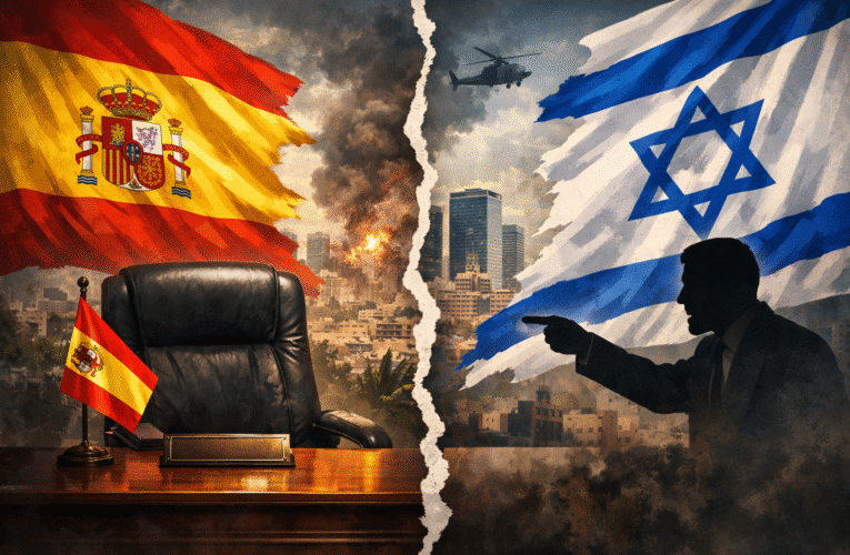 Spain Removes Ambassador to Israel…