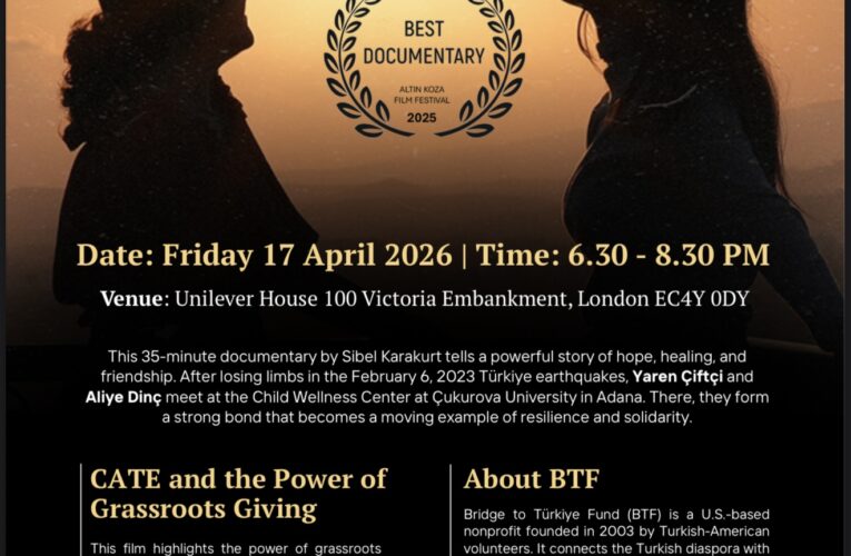 London to Host Screening of Earthquake Documentary Supporting Child Amputees