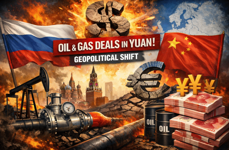 Russia signals shift toward Yuan in energy trade