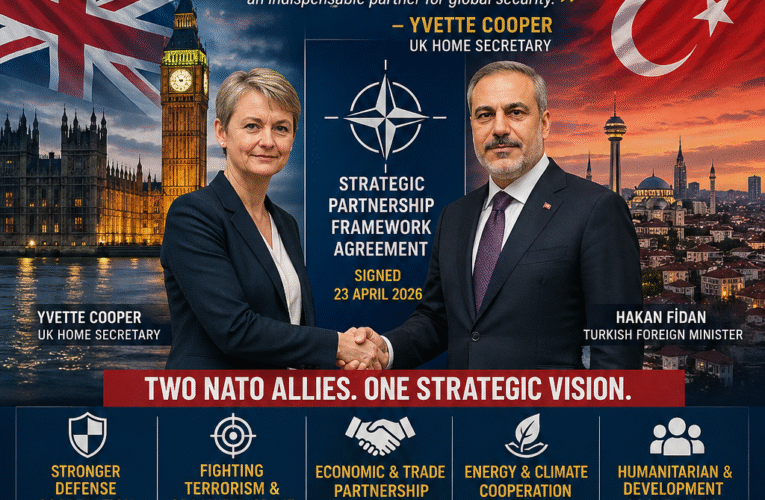 STRATEGIC COOPERATION BETWEEN LONDON AND ANKARA