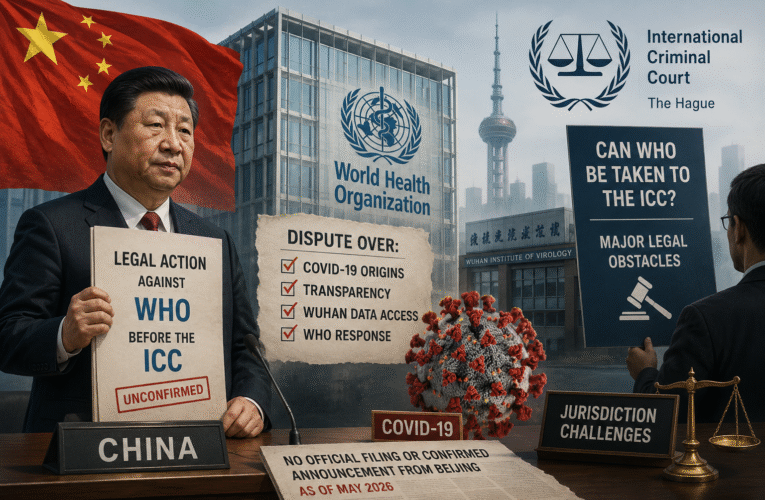 China-WHO ICC claim sparks debate over COVID-19 accountability